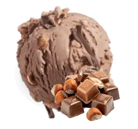 hazelnut chocolate gelato